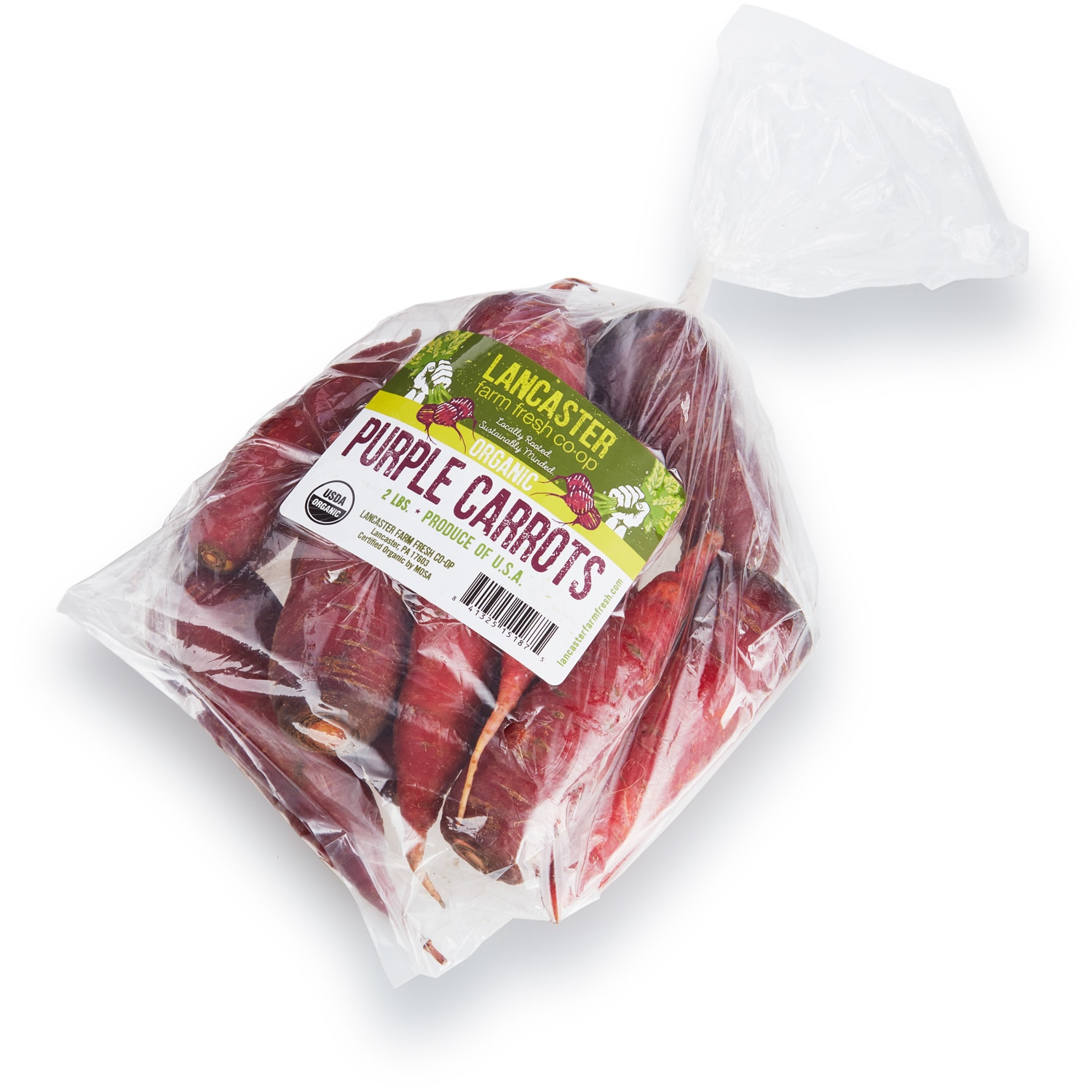 Lancaster Farm Fresh Cooperative Local Organic Purple Carrots