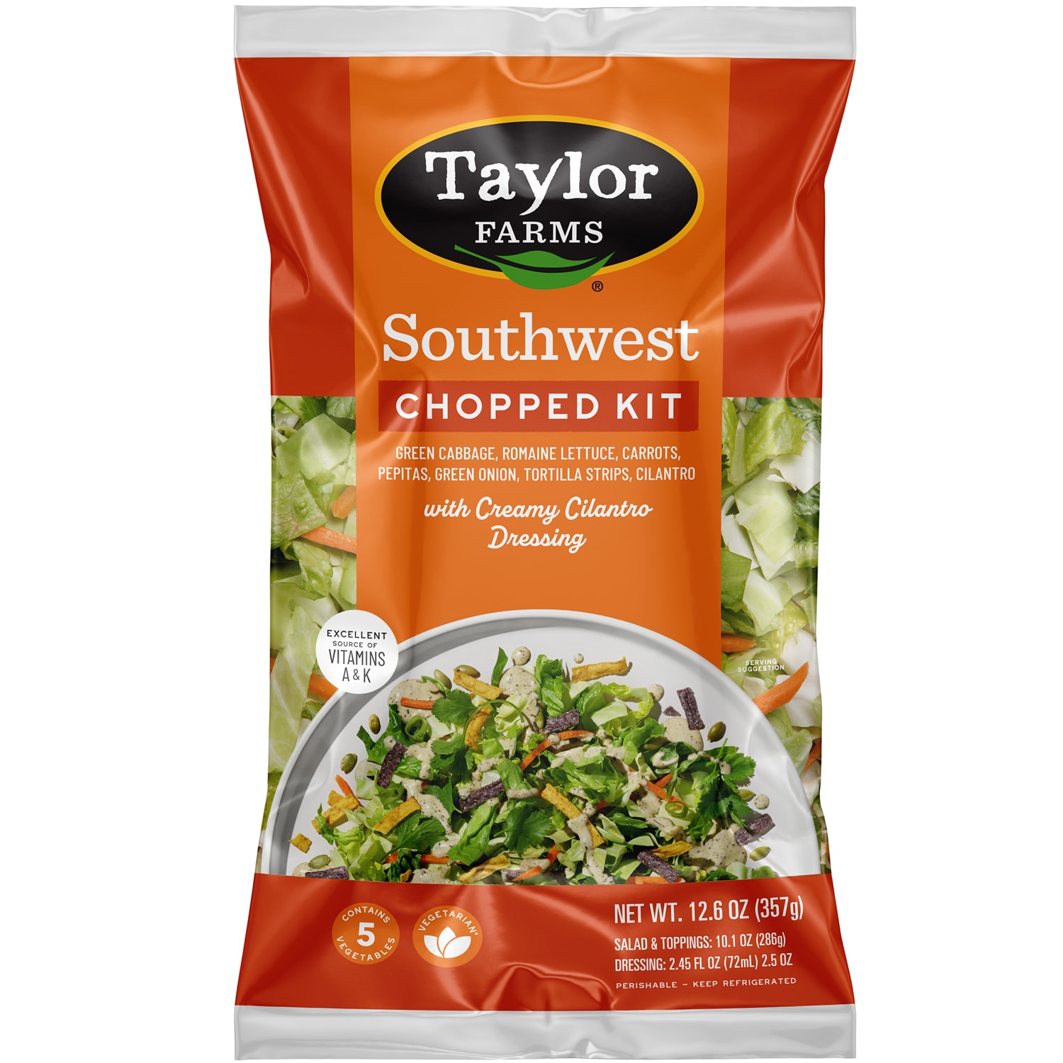 Taylor Farms Chopped Salad Kit, Southwest