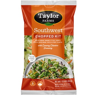 Taylor Farms Chopped Salad Kit, Southwest