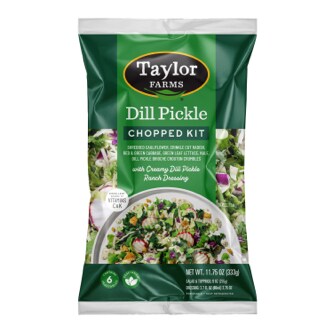 Taylor Farms Chopped Salad Kit, Dill Pickle 
