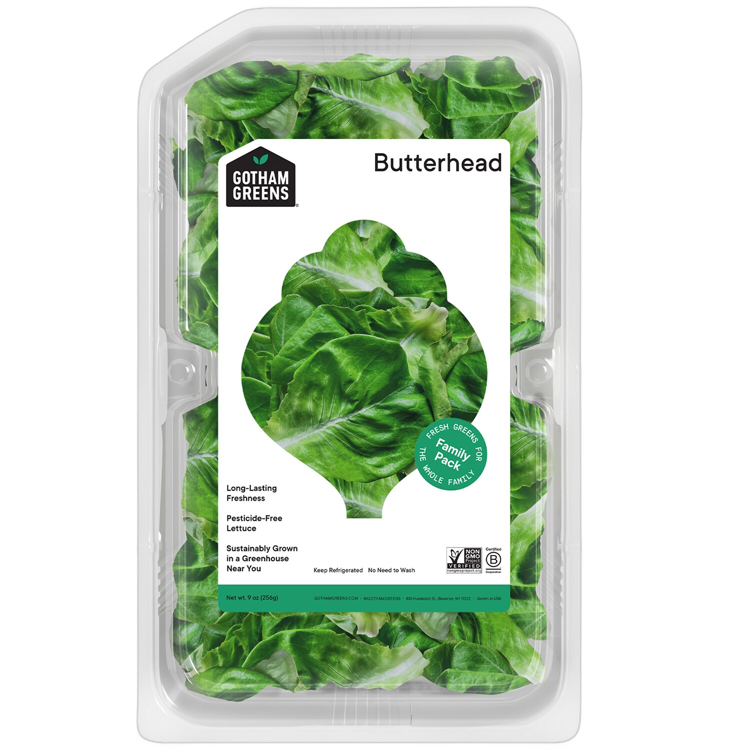Gotham Greens Local Butterhead Lettuce FreshDirect