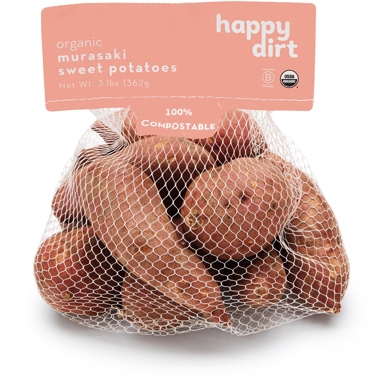 Happy Dirt Organic Japanese Sweet Potatoes