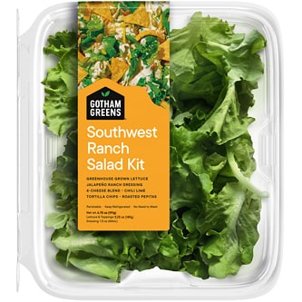 Gotham Greens Local Southwest Ranch Salad Kit