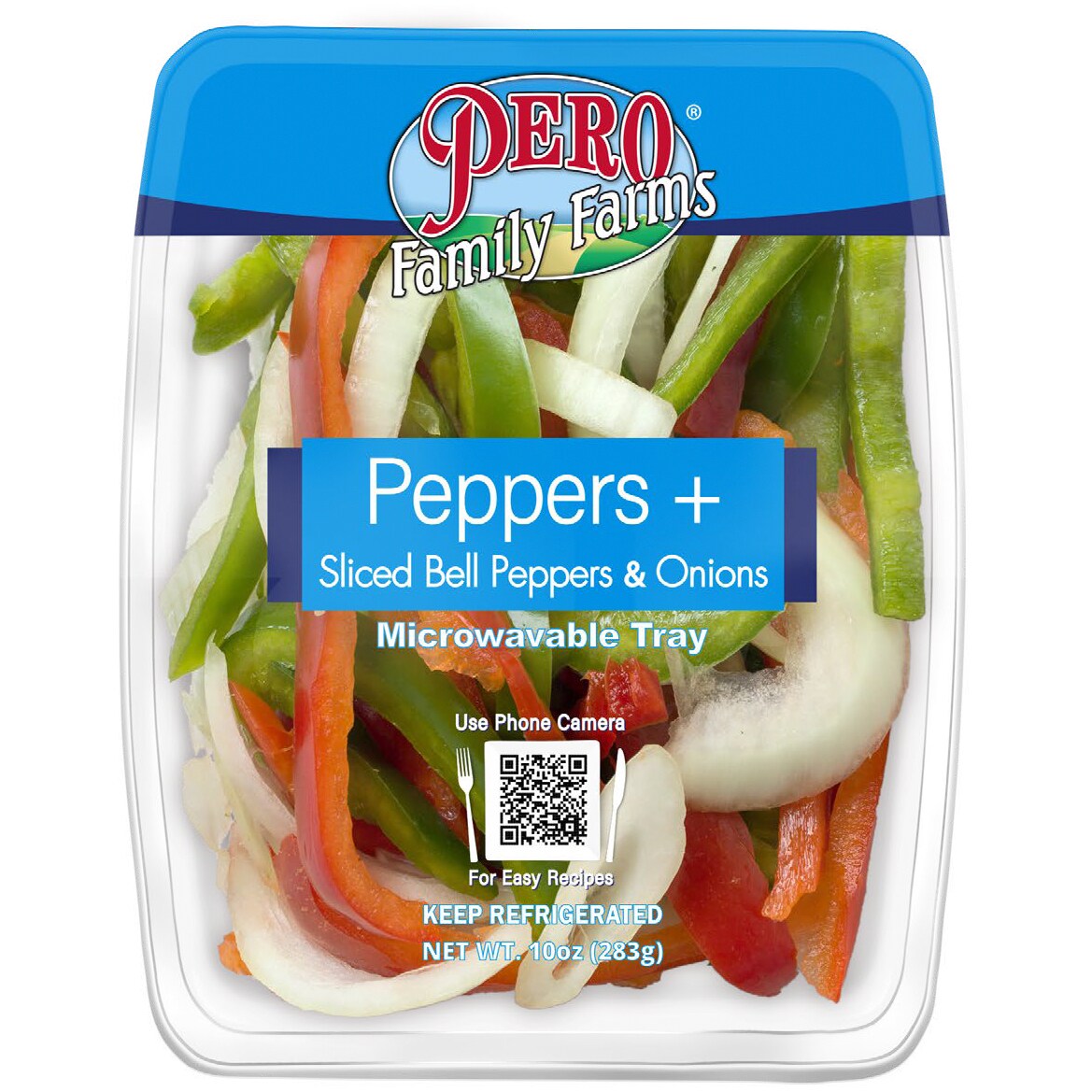 Sliced Bell Peppers & Onions