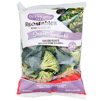 Ocean Mist Farms Roastables Ready-to-Roast Kit, Broccoli Florets Sweet Teriyaki