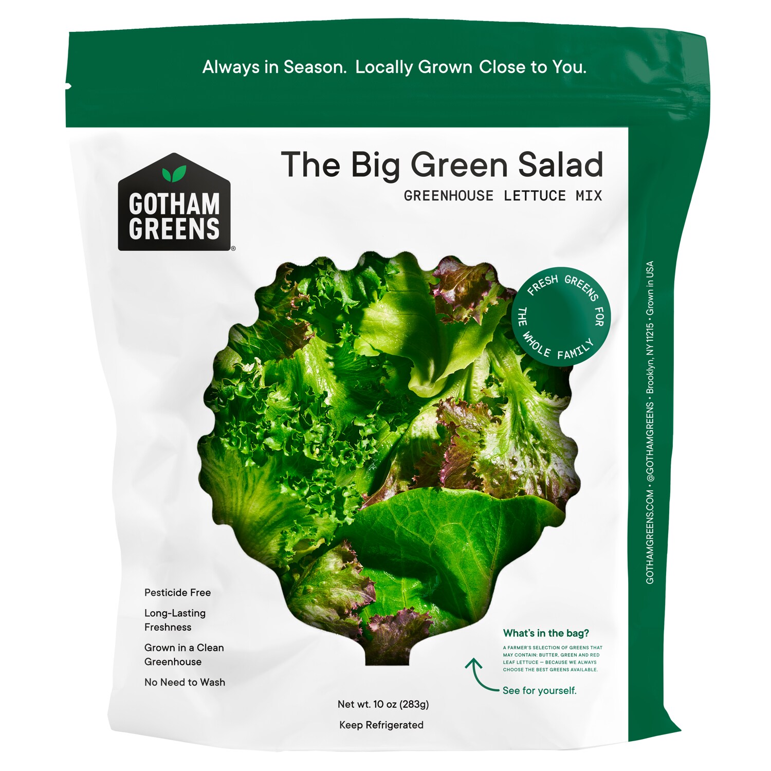 Gotham Greens The Big Green Salad