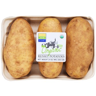 Organic Russet Potato Tray