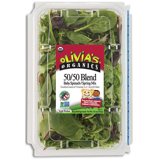 Olivia's Organics 50/50 blend