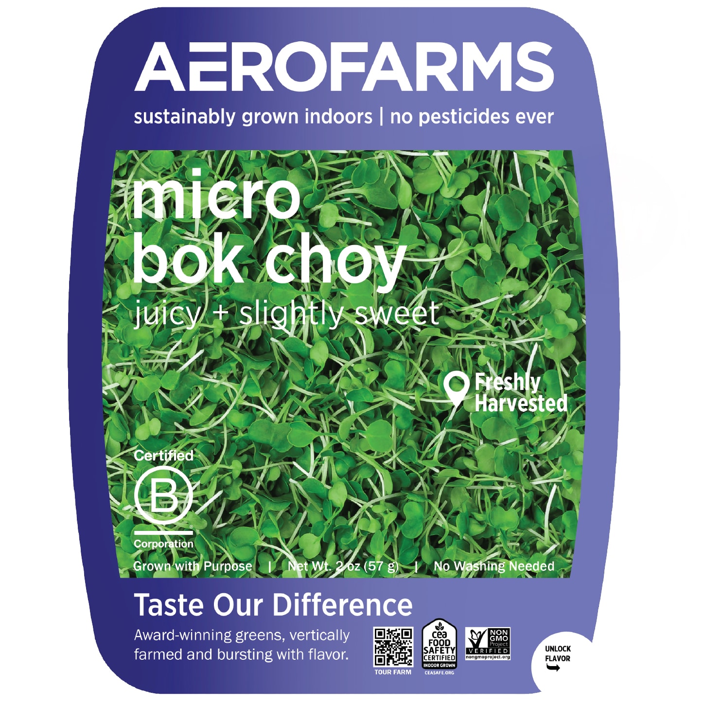 AeroFarms Local Micro Bok choy