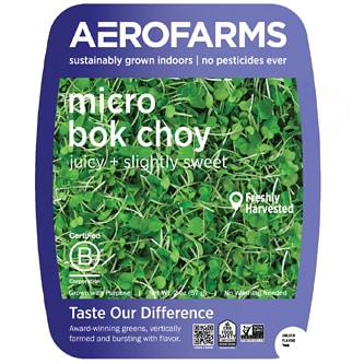 AeroFarms Local Micro Bok choy