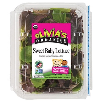 Olivia's Organics Sweet Baby Lettuce