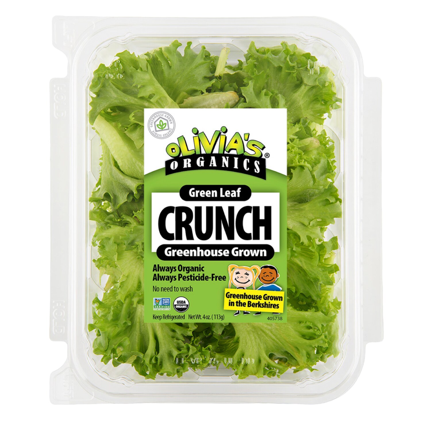 Olivia's Organics Green Leaf