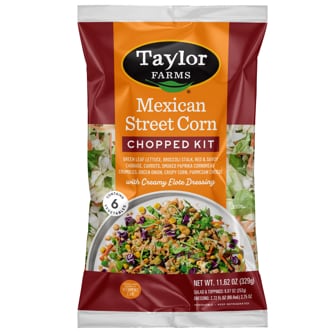 Taylor Farms Chopped Salad Kit, Mexican Street Corn