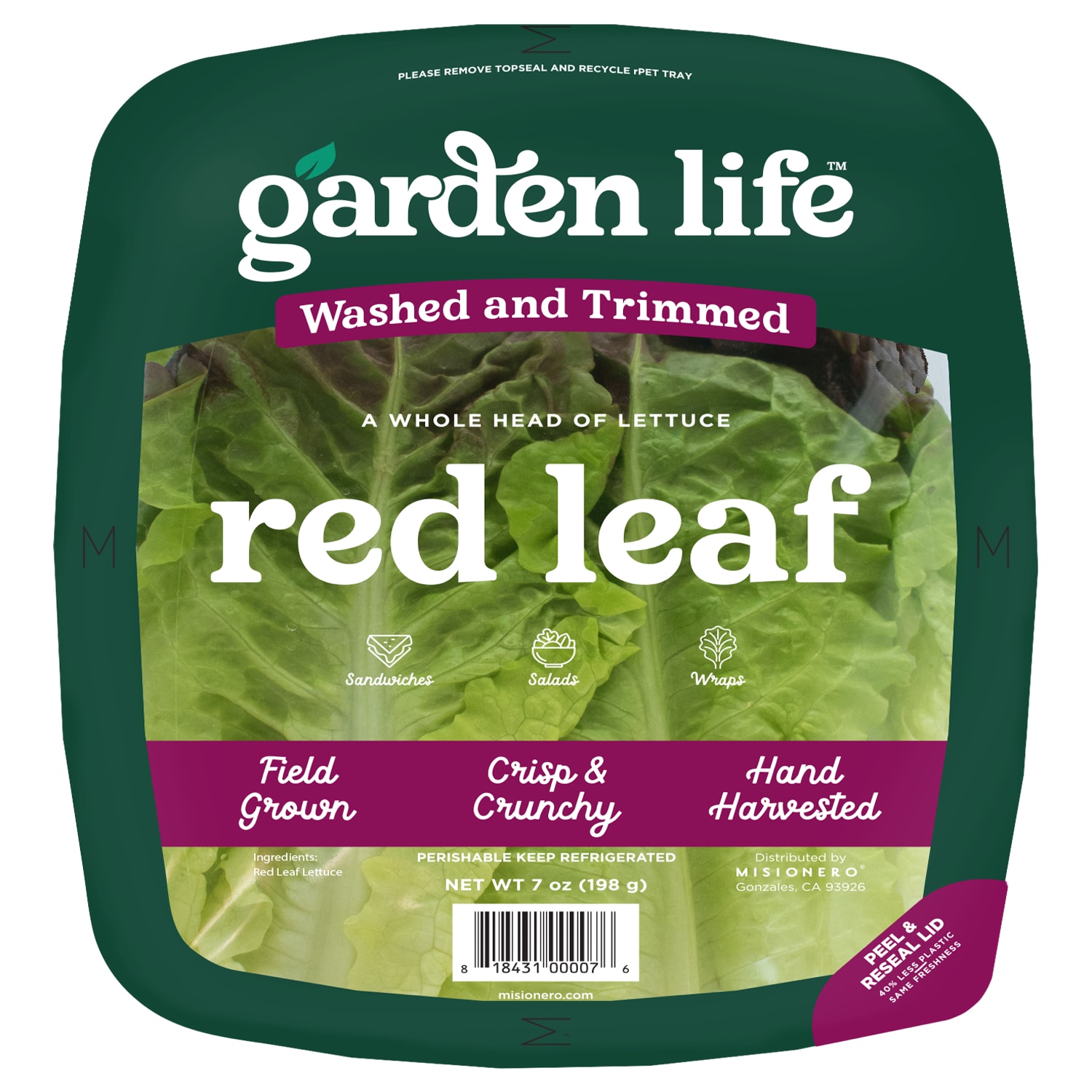 Garden Life Red Leaf 