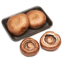 Organic Portabella Mushroom Caps, Packaged