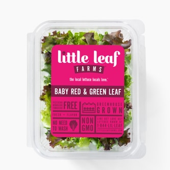 Little Leaf Farms Baby Red & Green Leaf