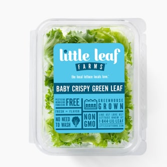 Little Leaf Farms Baby Crispy Green Leaf