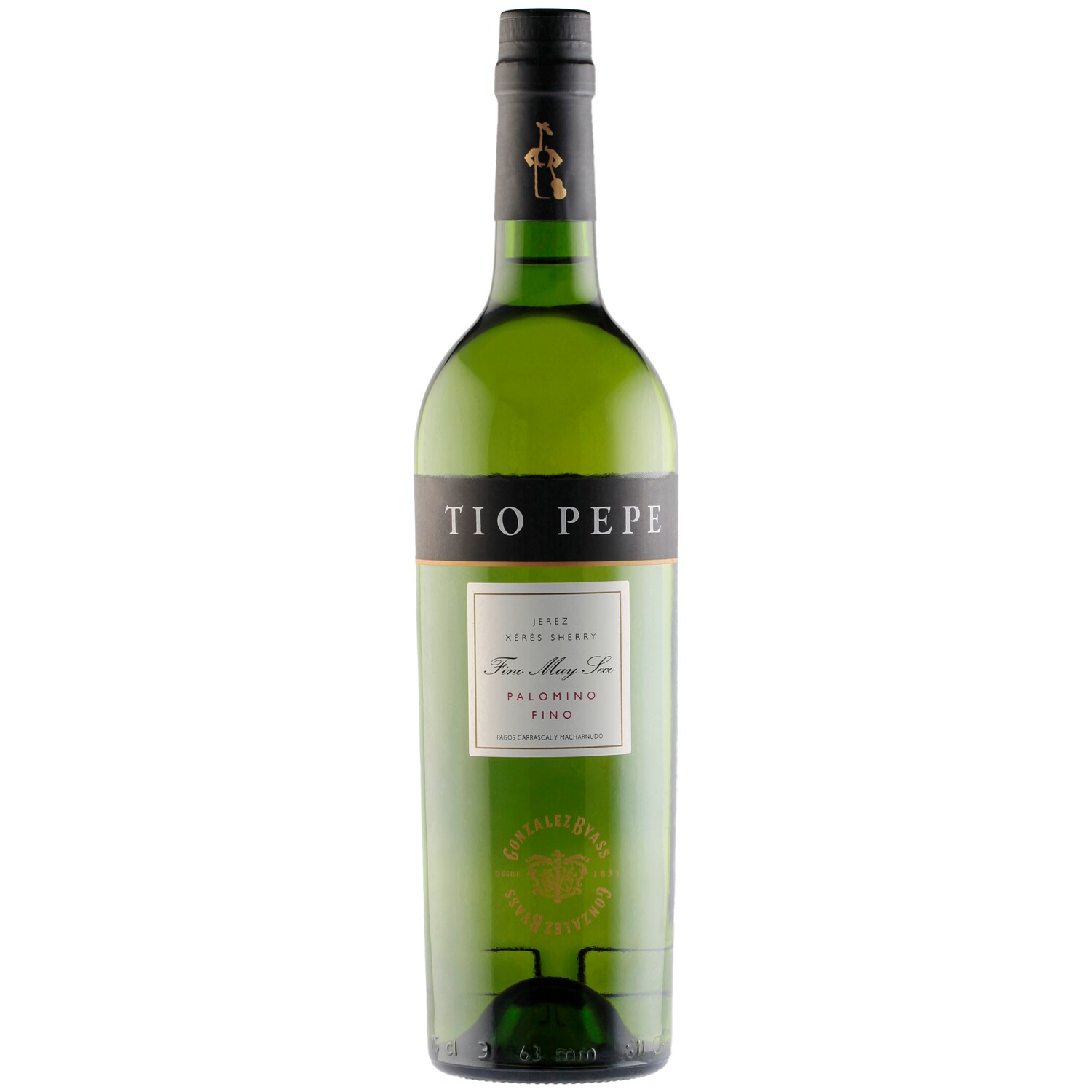 Gonzalez Byass Tio Pepe Palomino Fino Muy Seco Sherry 