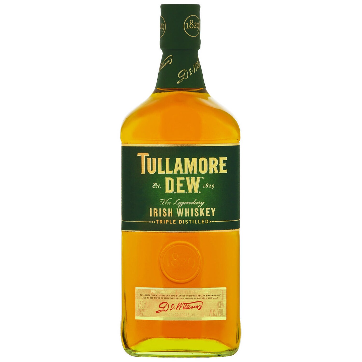Tullamore D.E.W. Irish Whiskey 