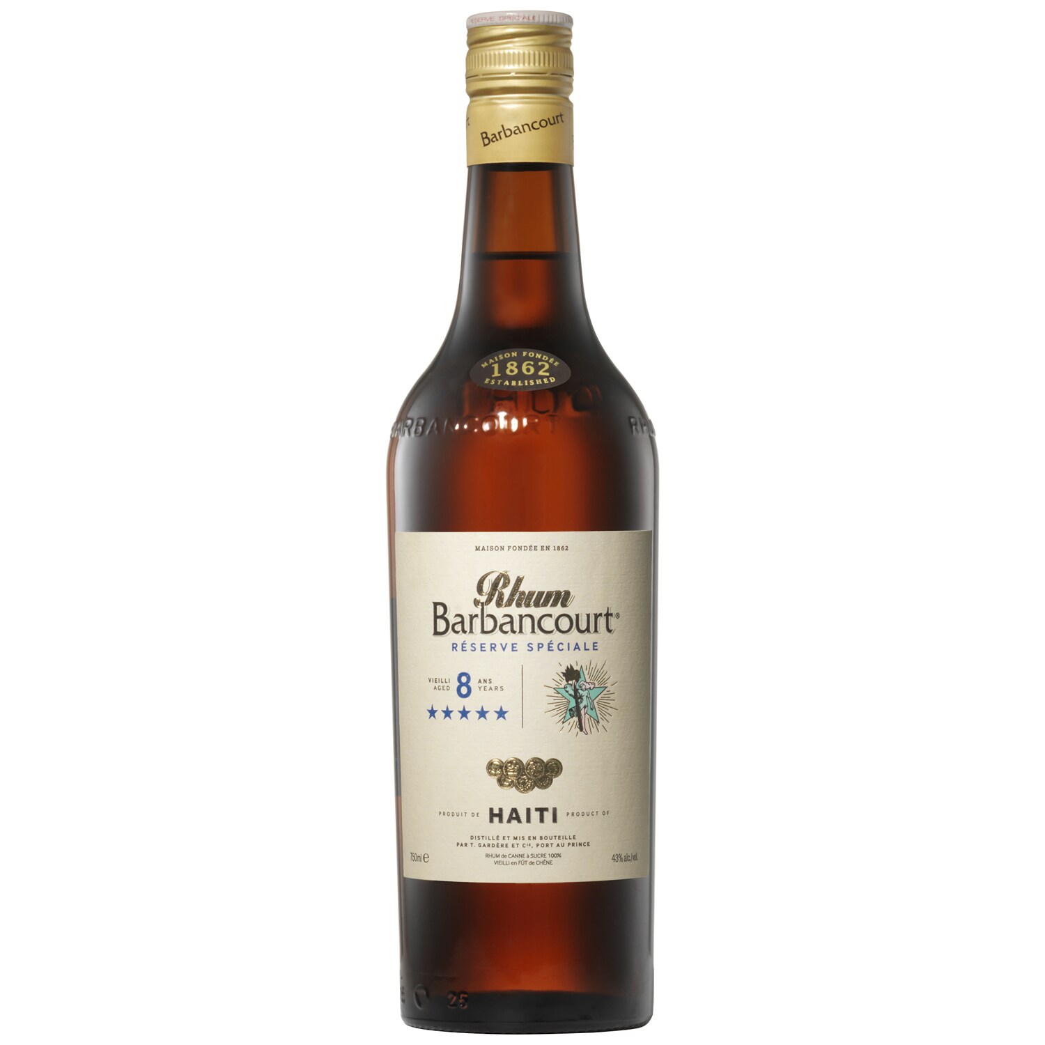 Rhum Barbancourt Five Star Reserve Speciale 8 Year Rum 