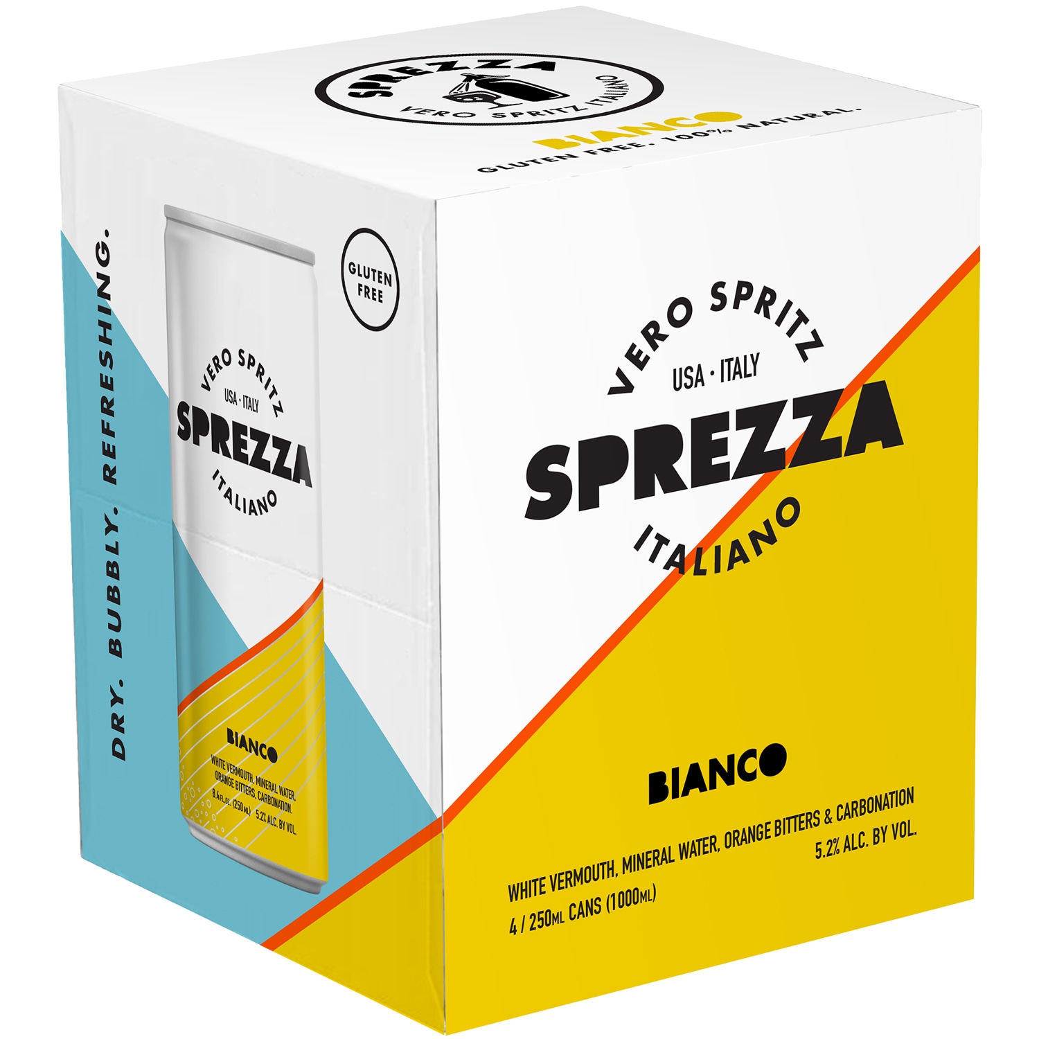 Sprezza Vero Spritz Italiano, Bianco, Cans