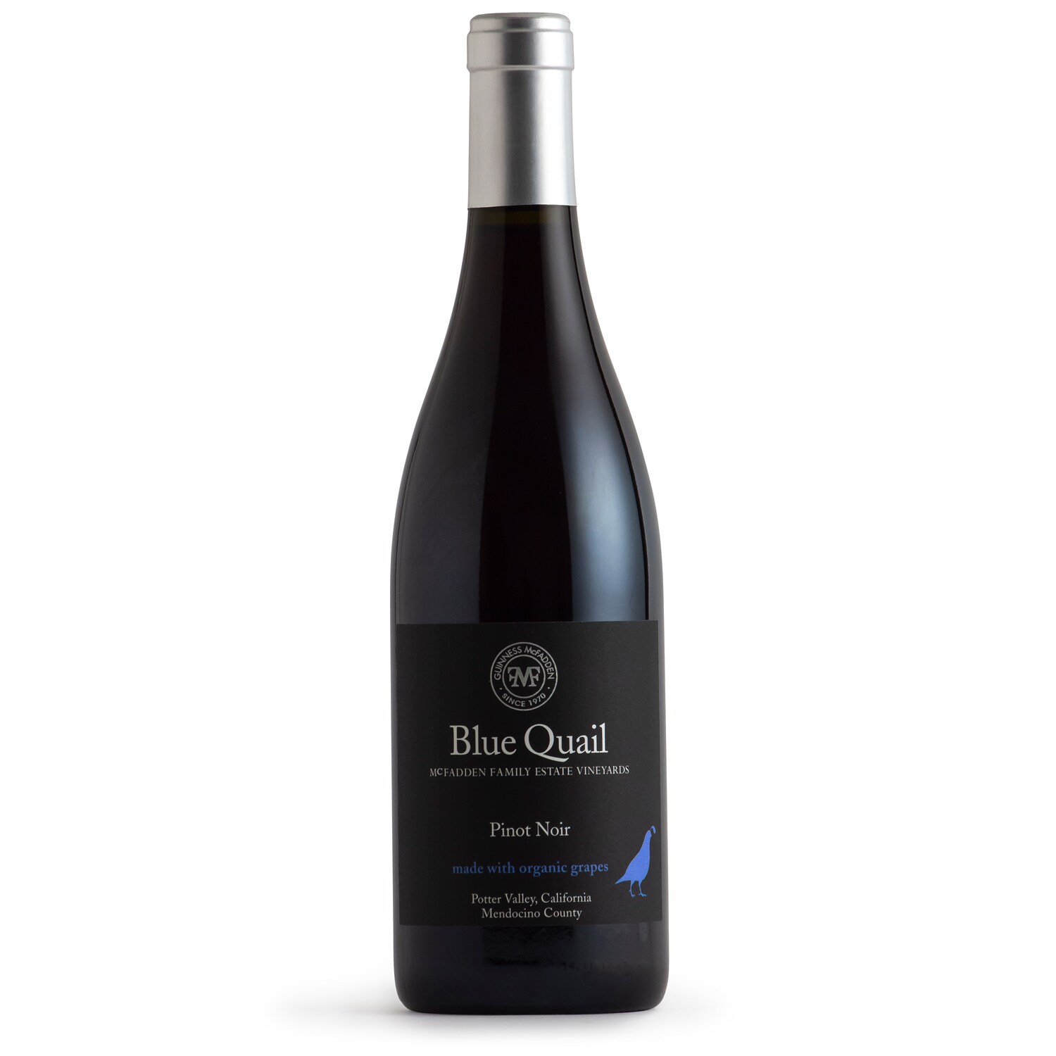 Blue Quail Mendocino County Organic Pinot Noir