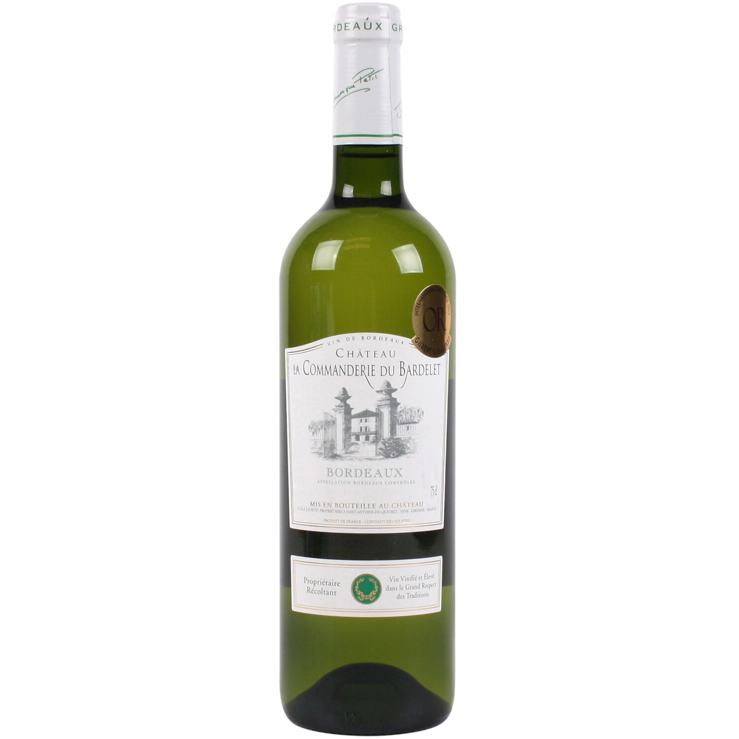 Commanderie du Bardelet Bordeaux Blanc