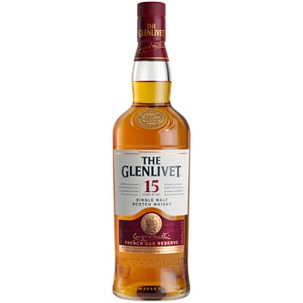 The Glenlivet 15 Year Old Single Malt Scotch Whisky 