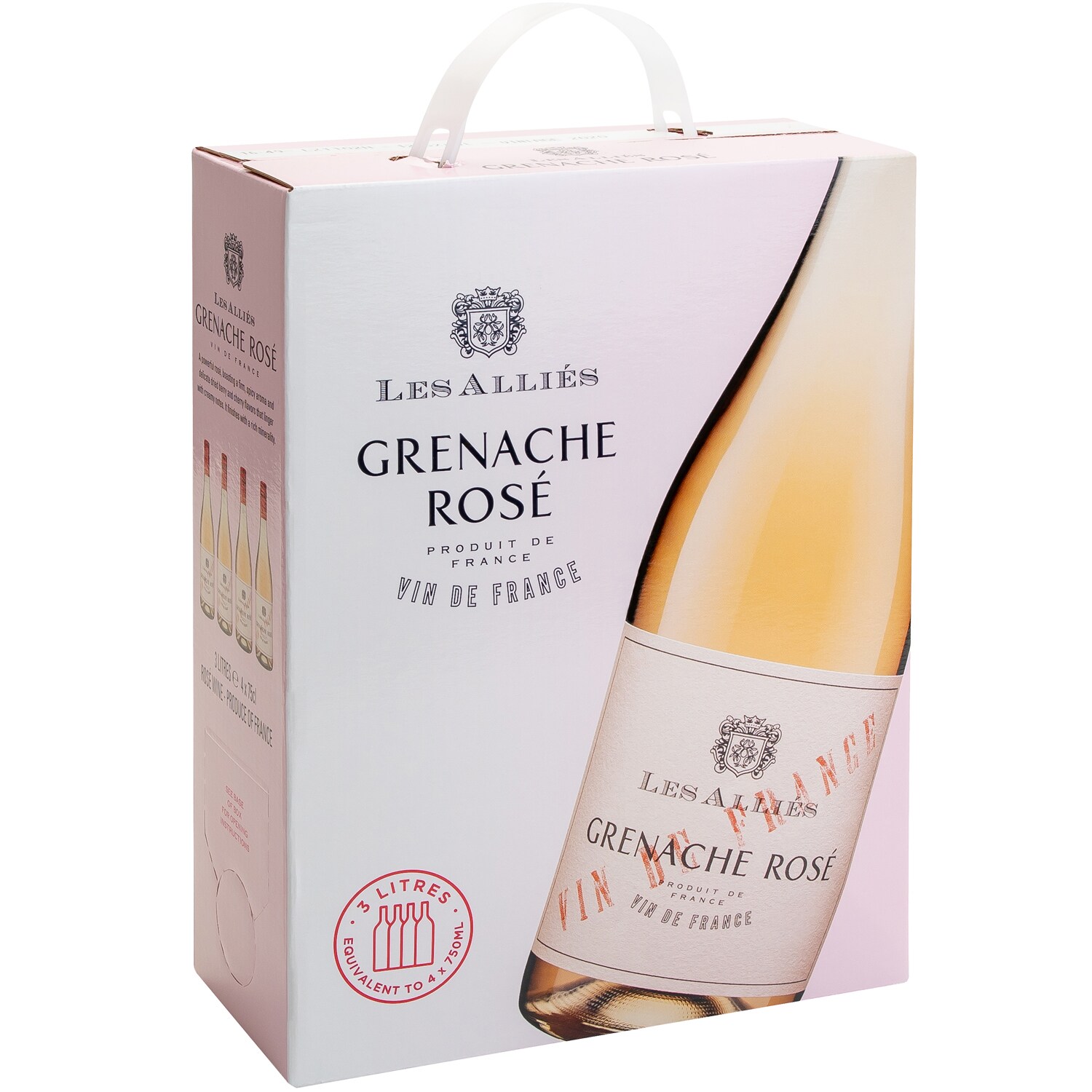 Les Alliés Rosé, Box