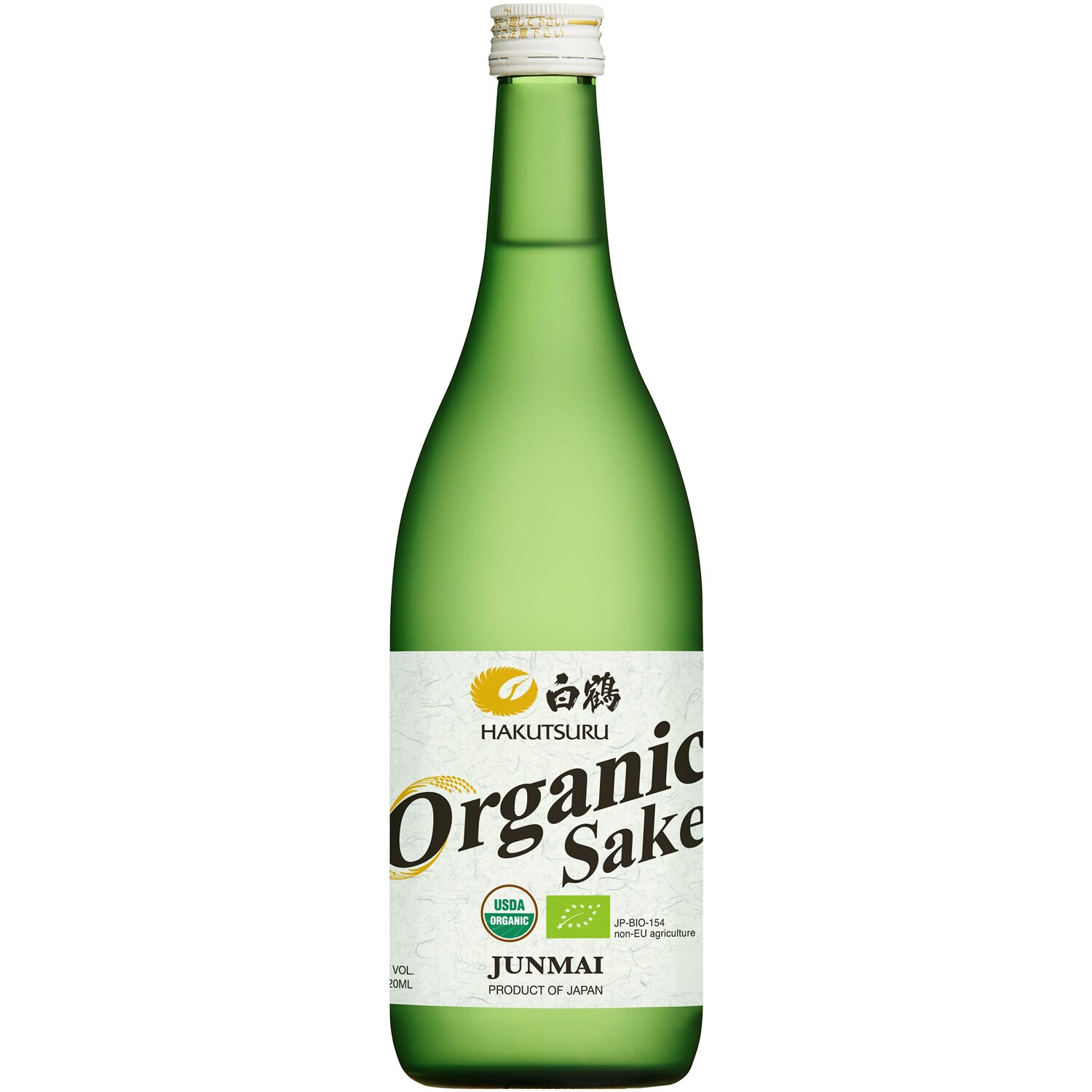 Hakutsuru Organic Junmei Sake