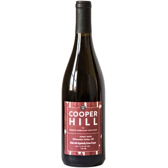 Cooper Hill Willamette Valley Organic Pinot Noir