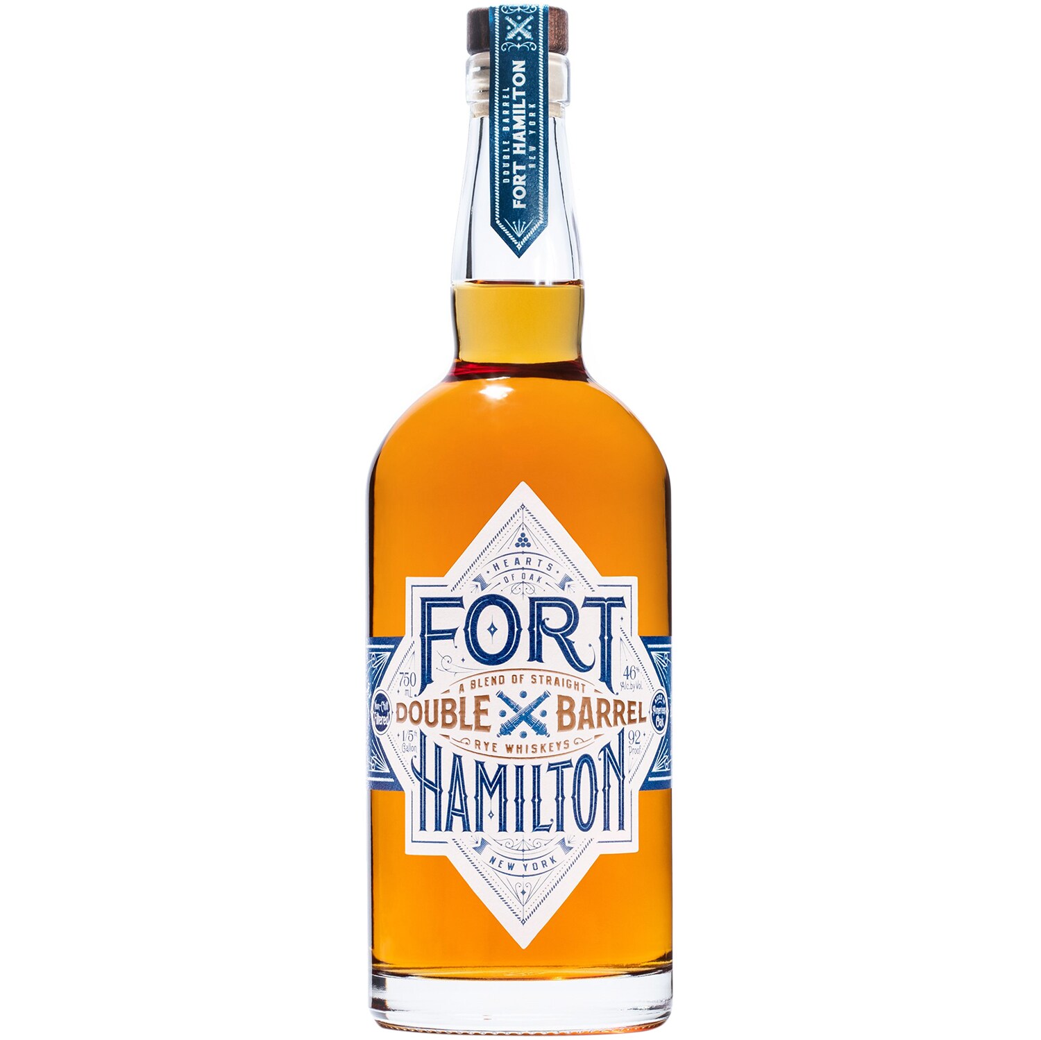 Fort Hamilton Double Barrel Rye Whiskey