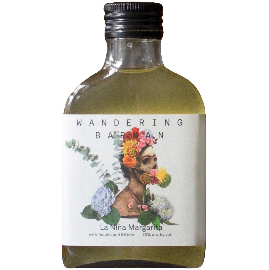 Wandering Barman La Niña Margarita, Glass Bottle