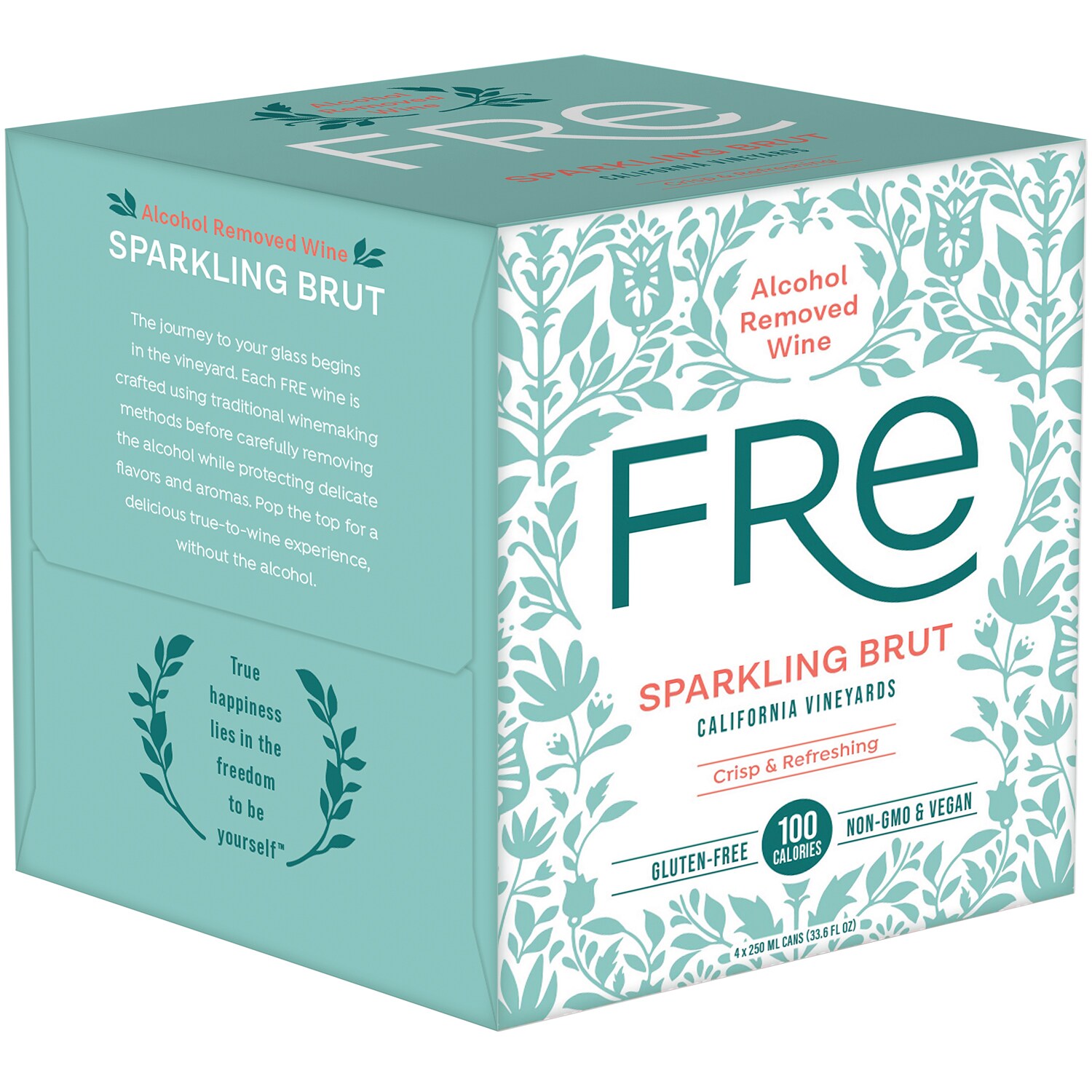 Fre Alcohol-Removed Sparkling Brut, Cans