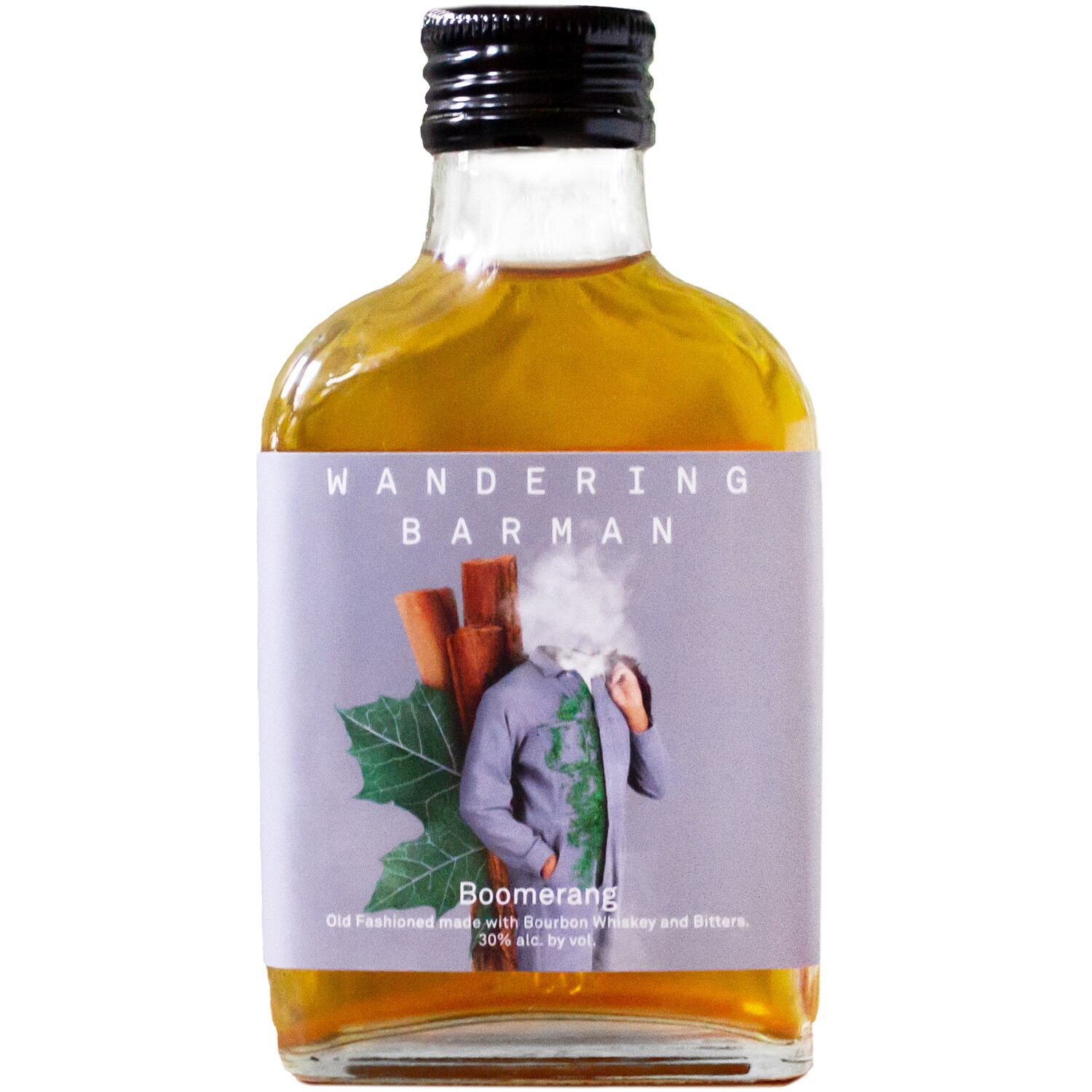 Wandering Barman Boomerang Old Fashioned, Glass Bottle