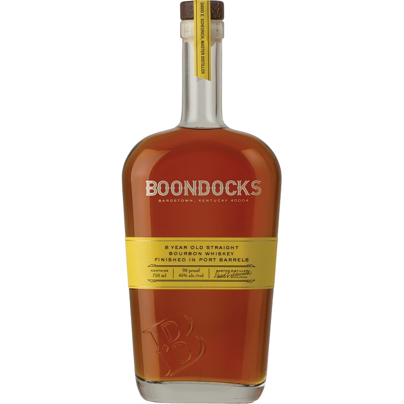 Boondocks 8 Year Bourbon Whiskey, Port Finish