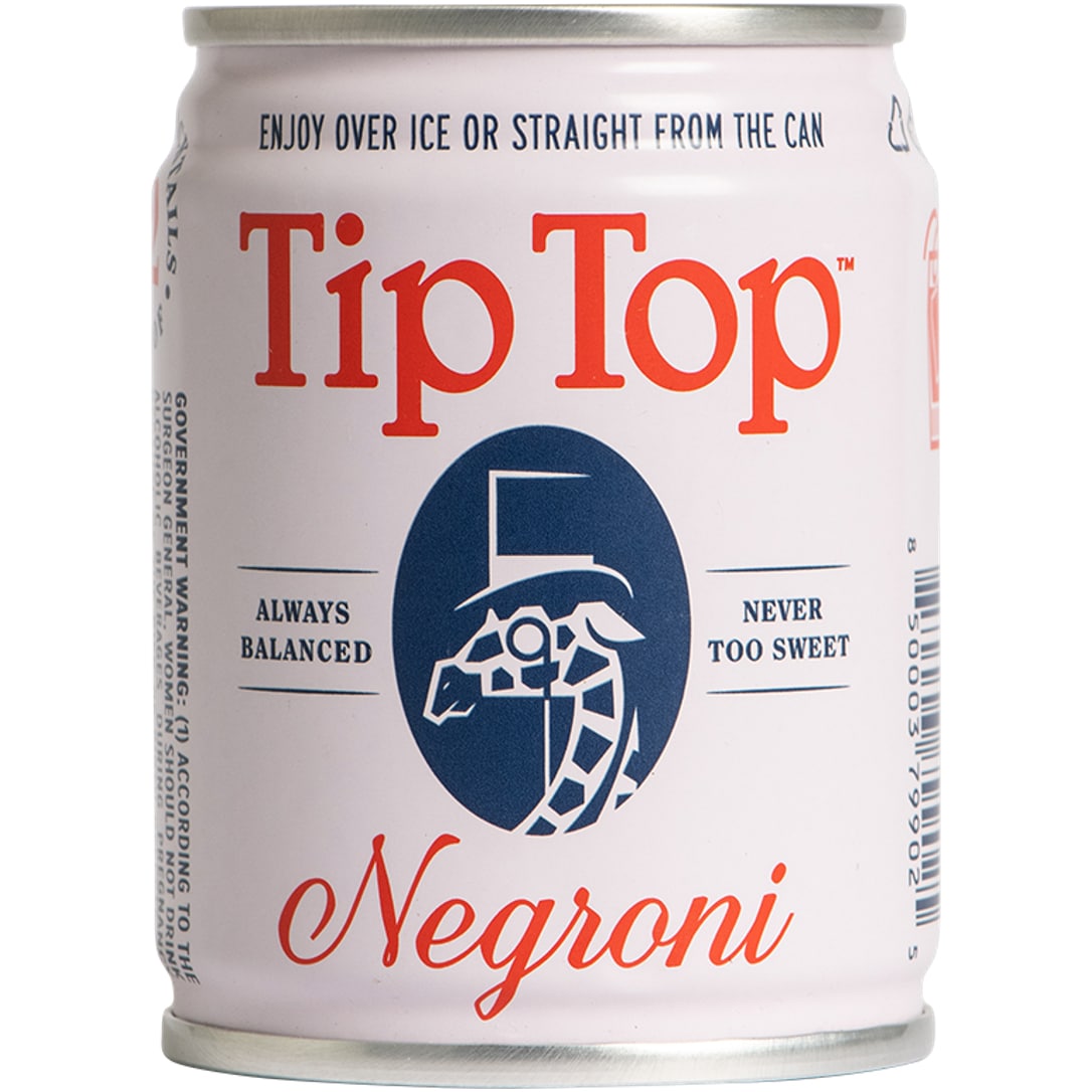 Tip Top Negroni Cocktail, Can
