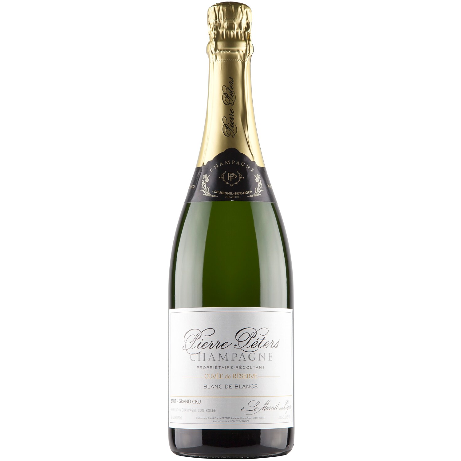 Pierre Péters Brut Blanc de Blancs Grand Cru Champagne Cuvée de Réserve