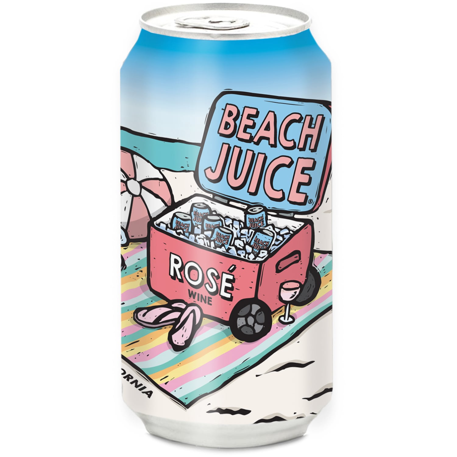 Beach Juice Rosé, Can