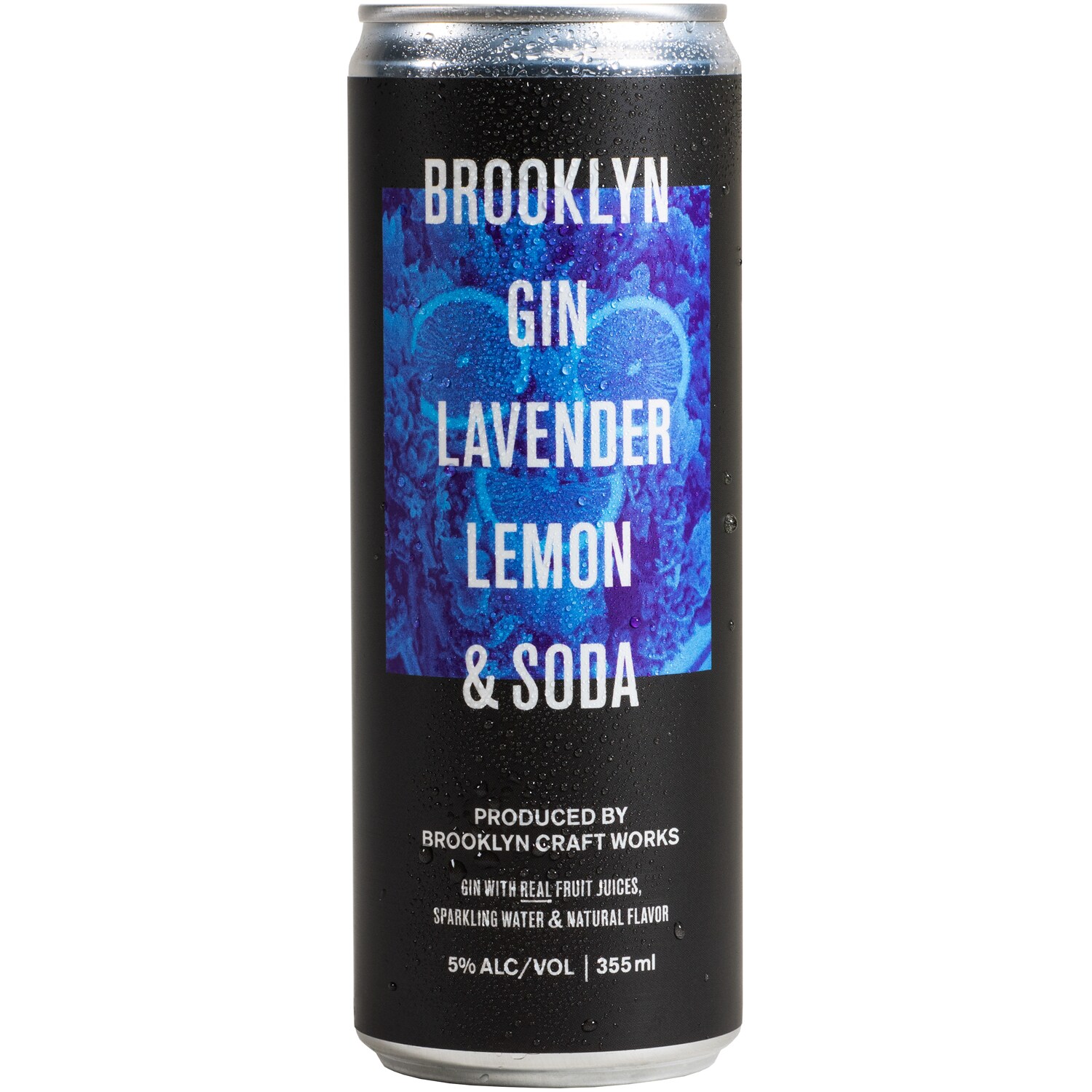 Brooklyn Gin Lavender Lemon & Soda, Can