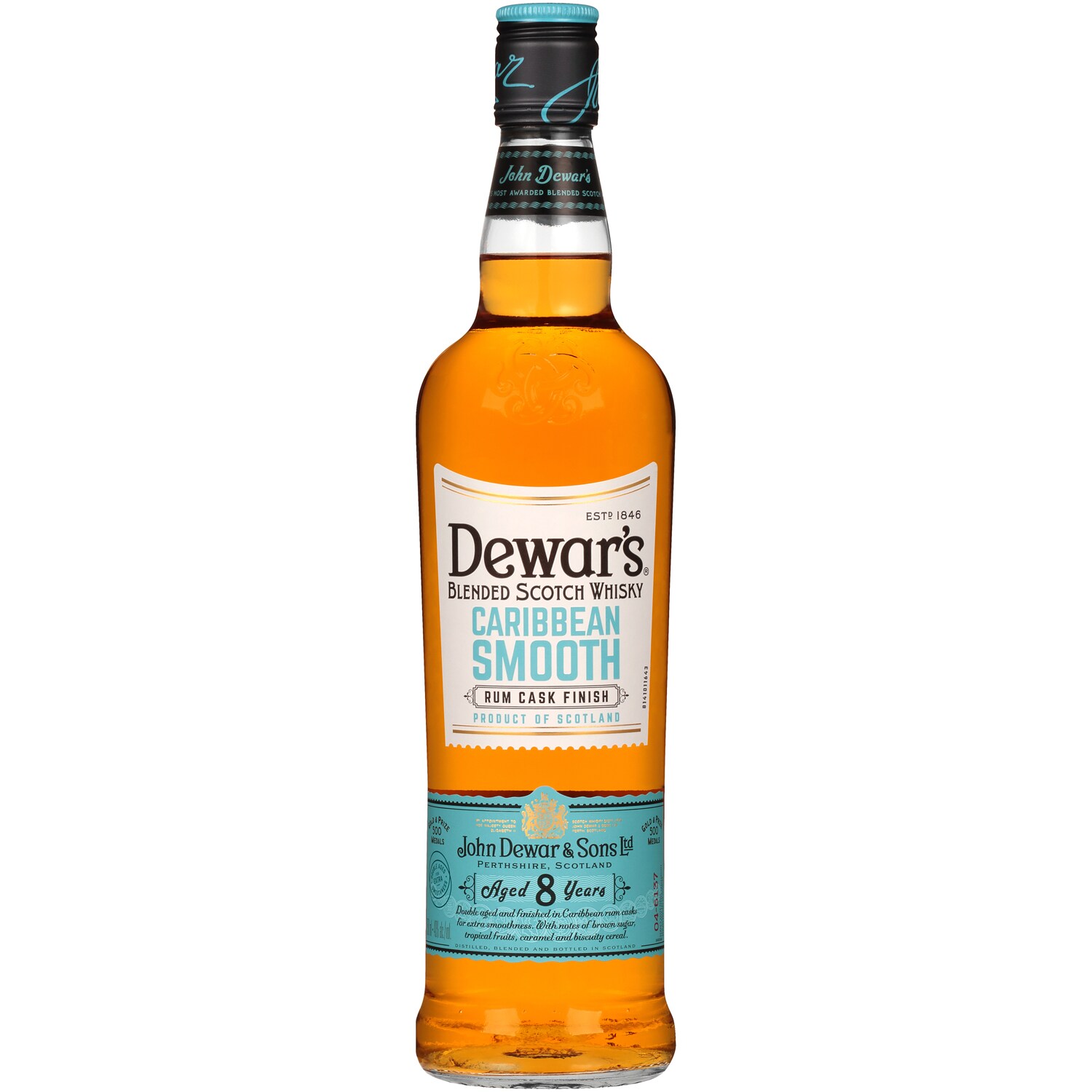 Dewar's Caribbean Smooth Rum Cask 8 Year Old Scotch Whisky