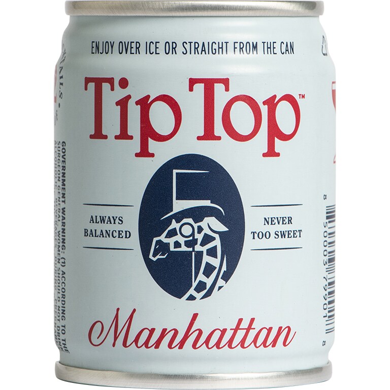 Tip Top Manhattan Cocktail, Can