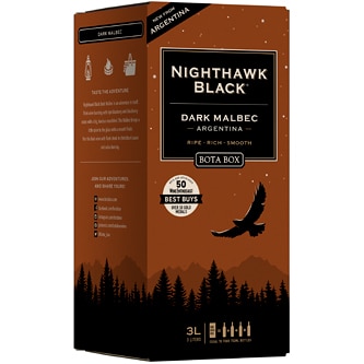 Bota Box Nighthawk Black Dark Malbec