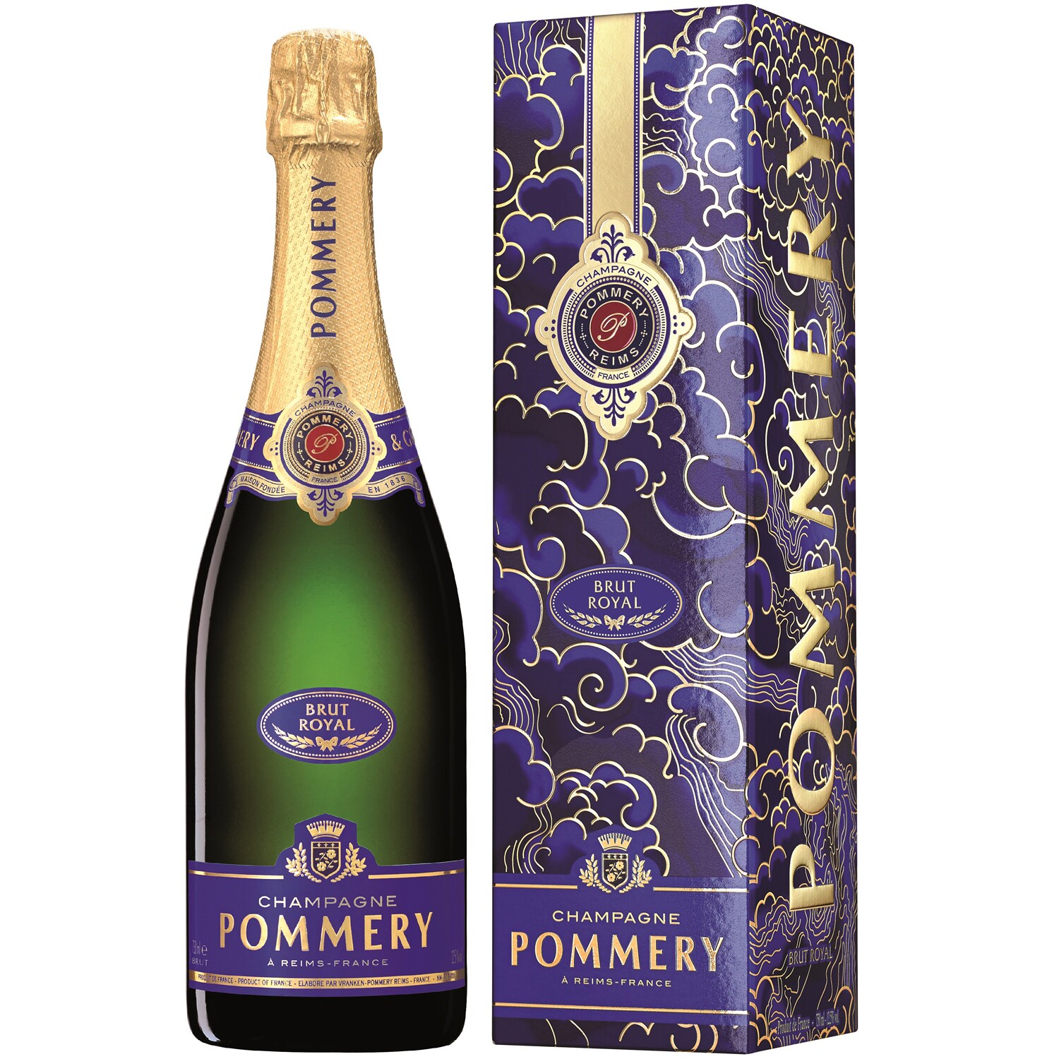 Pommery Champagne Brut Royal, Gift Box
