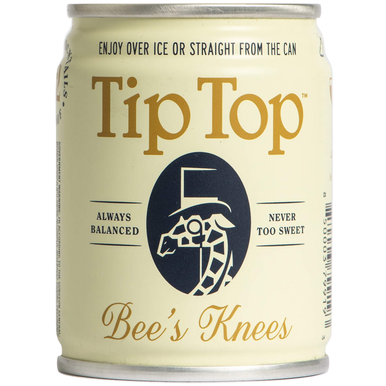 Tip Top Bee's Knees Cocktail, Can