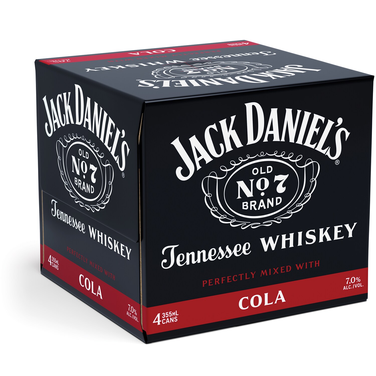 Jack Daniel's Old No. 7 Tennessee Whiskey & Cola Cocktail, Cans