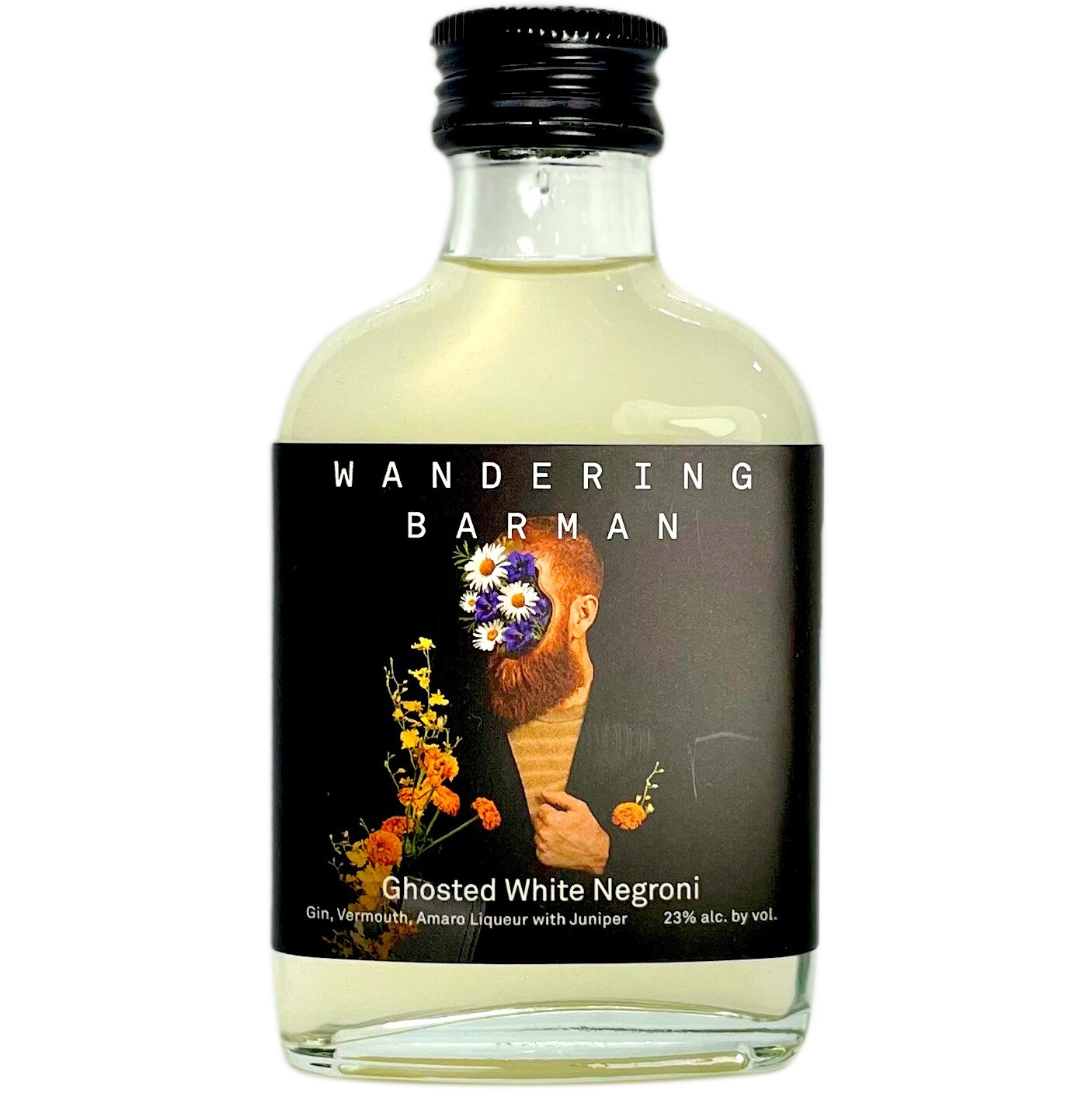 Wandering Barman Ghosted White Negroni, Glass Bottle