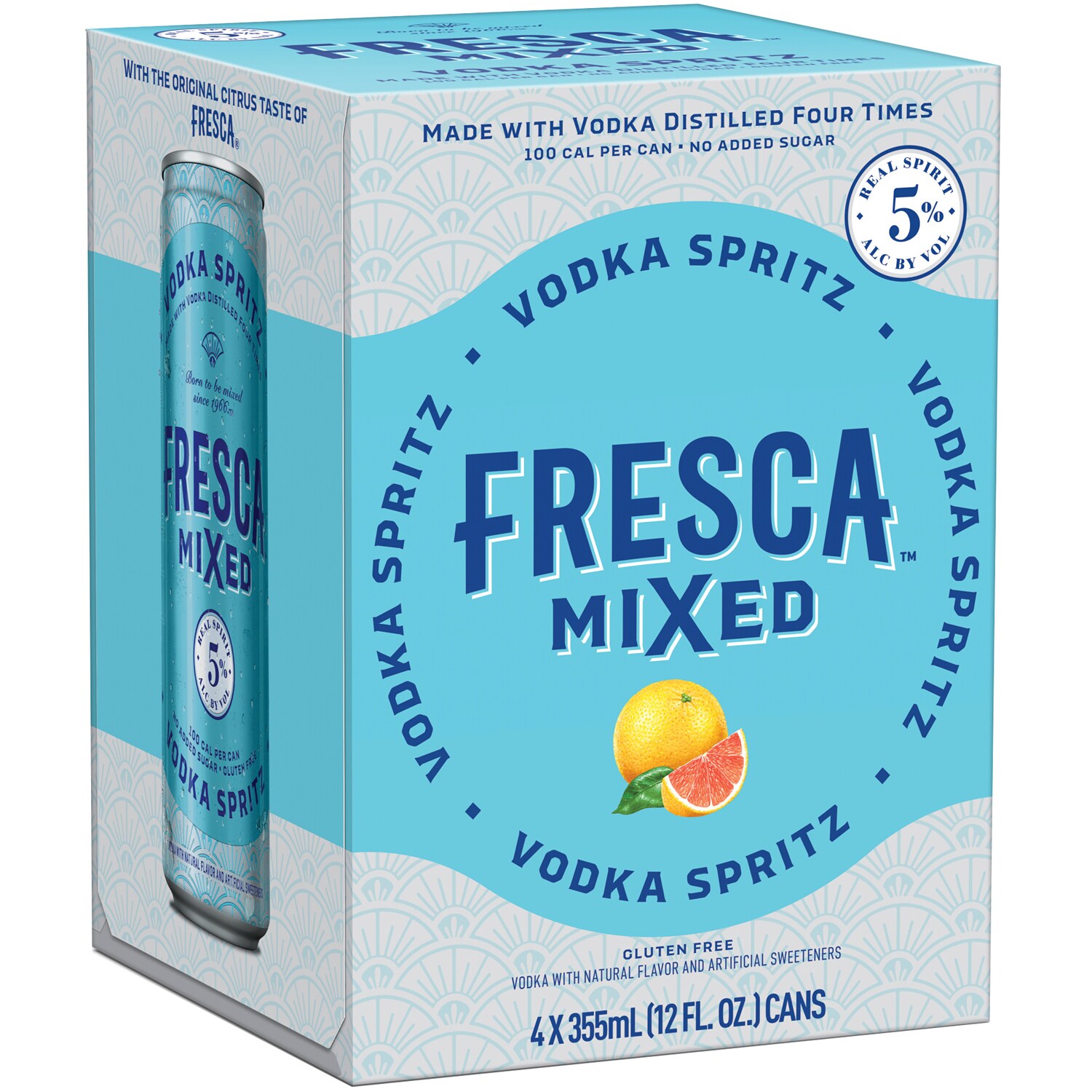 Fresca Mixed Vodka Spritz Cocktail, Cans