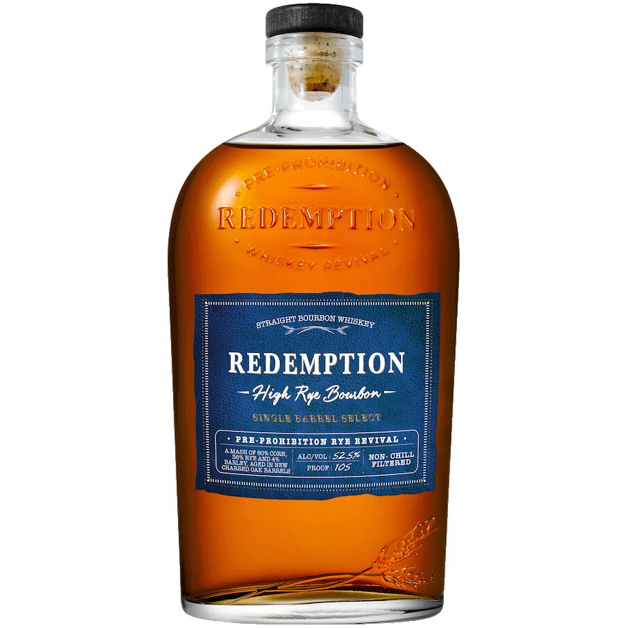Redemption FreshDirect Barrel Selection High Rye Bourbon Whiskey