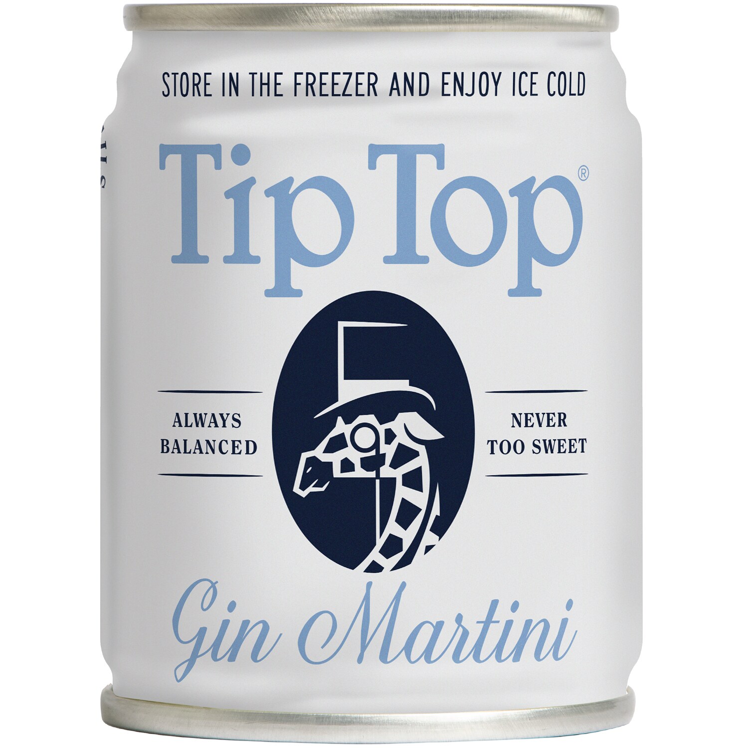Tip Top Gin Martini Cocktail, Can
